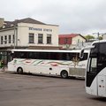 Panevėžio autobusų stotyje atbulas važiavęs autobusas mirtinai sužalojo žmogų