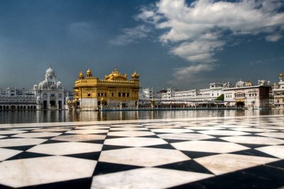 Sri Harmandir Sahib, Amritsaras, Indija