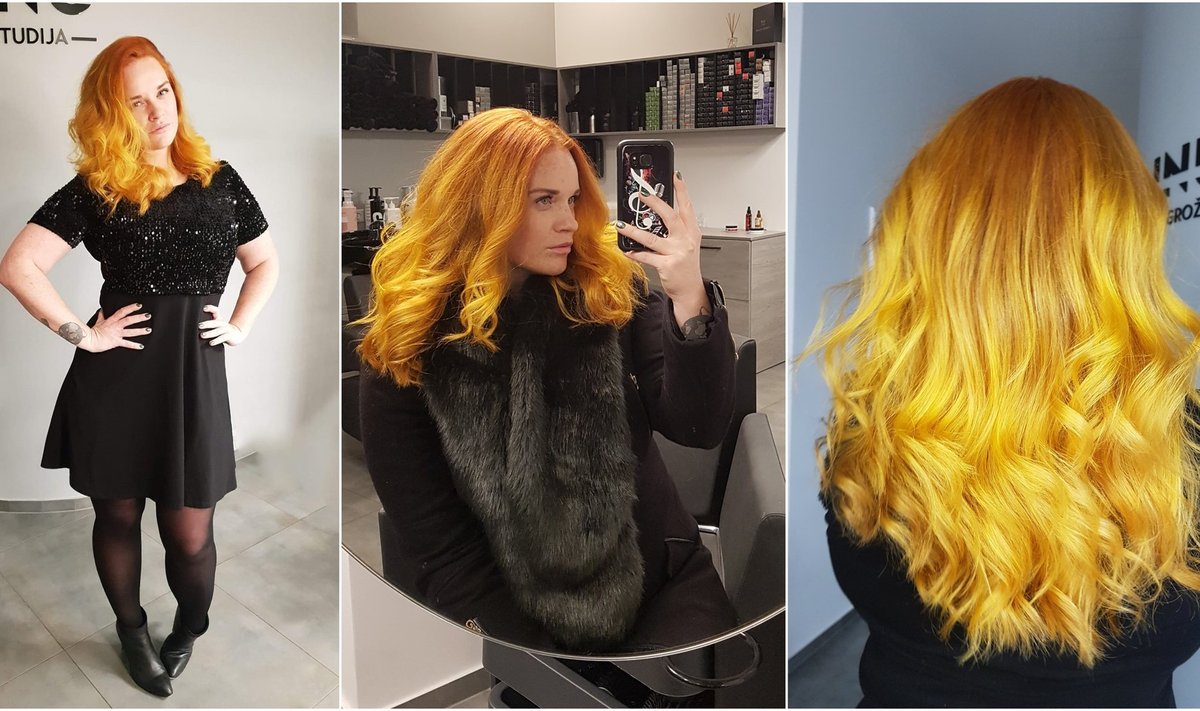 Donata Virbilaitė pakeitė plaukų spalvą