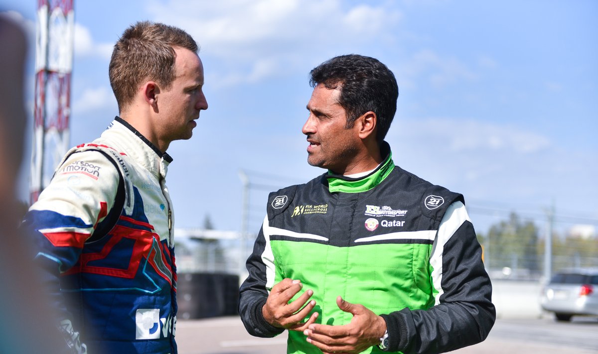 Nasser Al-attiyah tapo "ES Motorsport-BRGroup" komandos dalimi