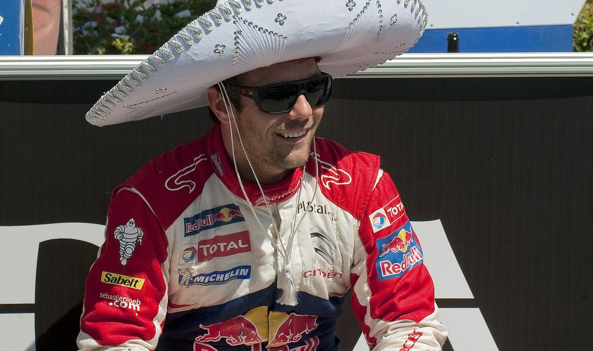 Sebastianas Loebas - Meksikos ralio nugalėtojas