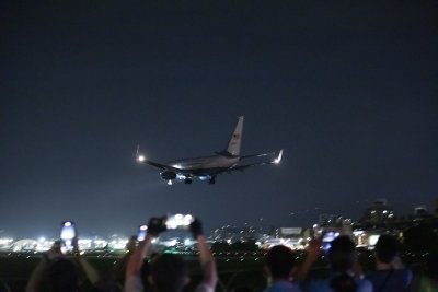 Nancy Pelosi lėktuvas Taivane