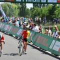 Jaunimo olimpiniame festivalyje L. Jucikas finišavo šlubuodamas su dviračiu rankose