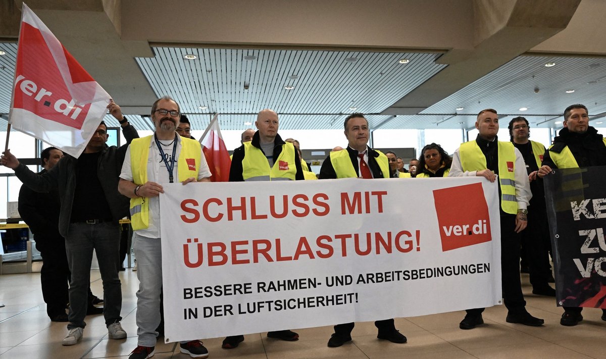 Streikas Vokietijos oro uoste