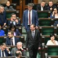 Lenkijos parlamente – opozicijos protestas, teko nutraukti posėdį
