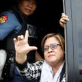 Sulaikyta didžiausia Filipinų prezidento R. Duterte karo su narkotikais kritikė