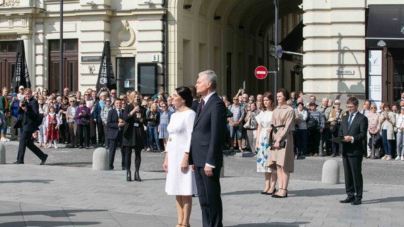 New president Nauseda inaugurated in Vilnius