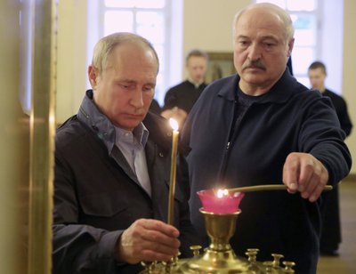 Vladimiras Putinas, Aleksandras Lukašenka