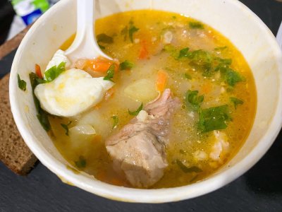 Avinžirnių sriuba