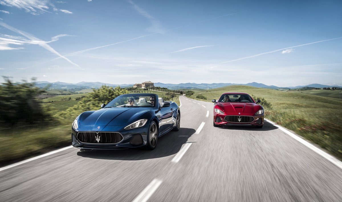 "Maserati GranTurismo" ir "Maserati GranCabrio"