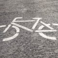 Sostinės Naujamiestyje pradedamos ženklinti dviračių juostos: važiuoti automobiliu teks lėčiau