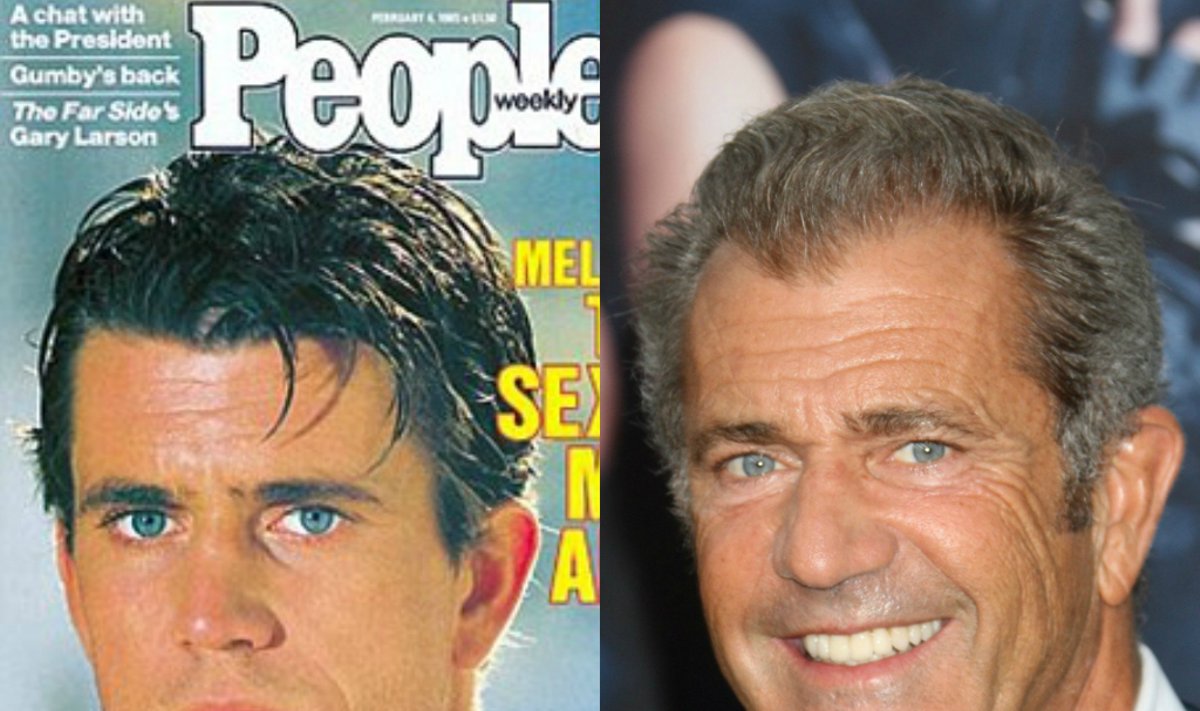 Melas Gibsonas anksčiau ir dabar