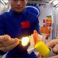 Kinijos kosminėje stotyje astronautai atliko pavojingą eksperimentą, kuris po nelaimingo incidento TKS yra griežtai draudžiamas