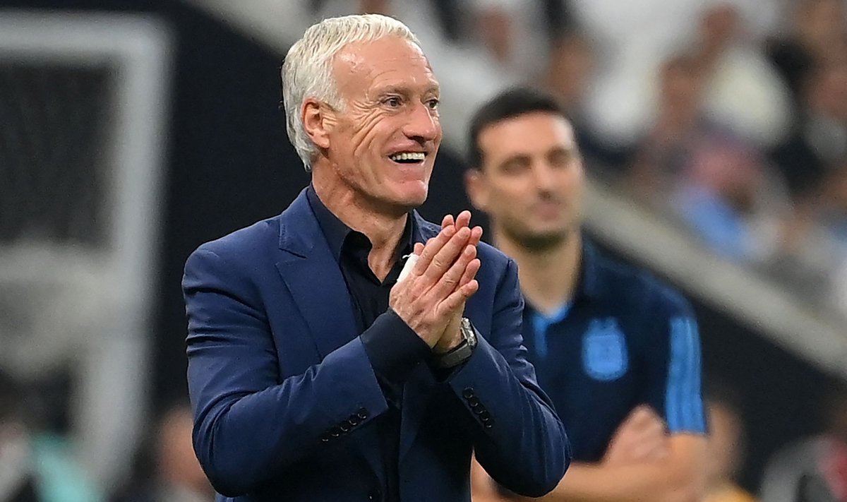 Prancūzijos rinktinės vyriausias treneris Didier Deschamps