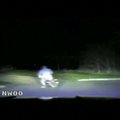 Užfiksuotos gaudynės: policijos pareigūnas - prieš mopedo vairuotoją