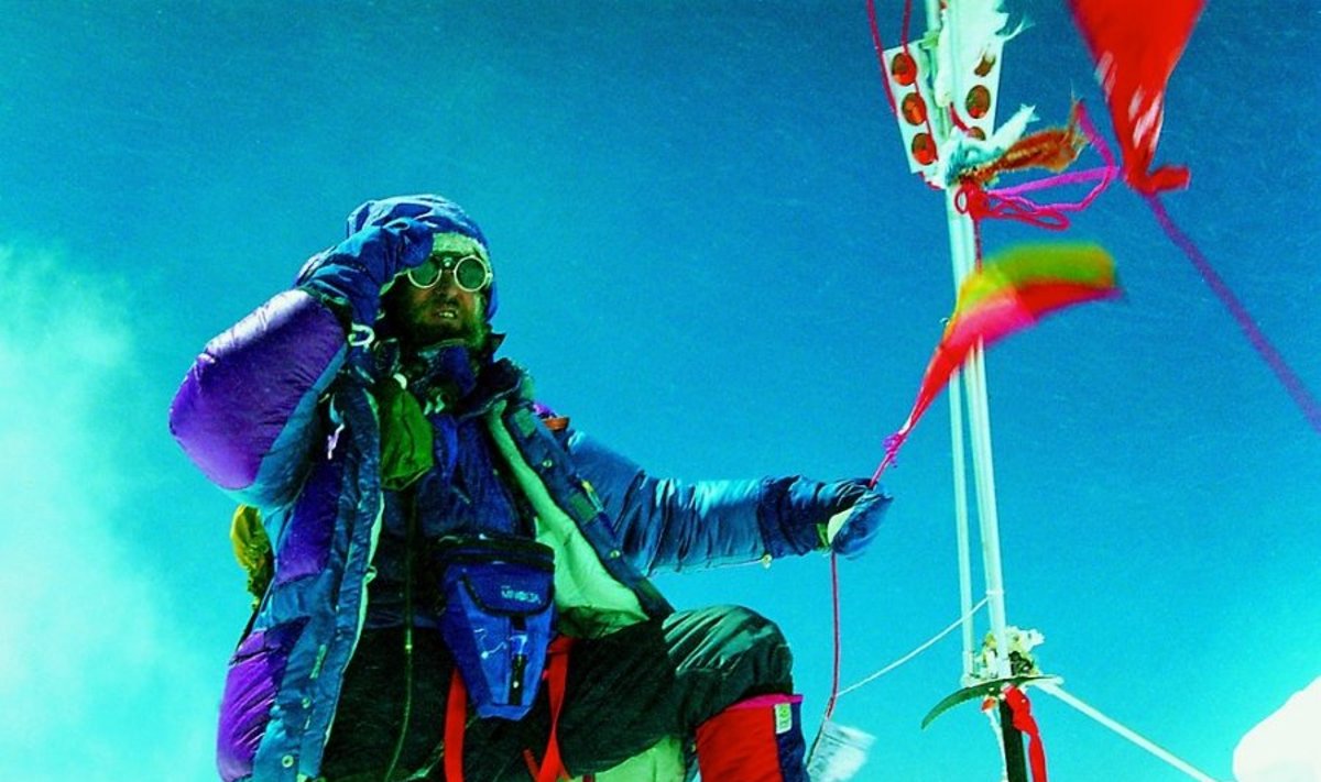 V. Vitkauskas ant Everesto