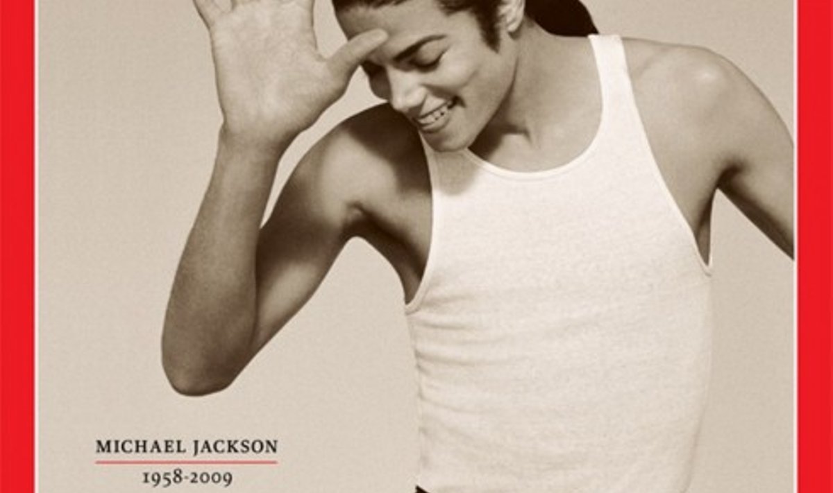 Michaelas Jacksonas specialiame žurnalo "TIME" leidinio viršelyje