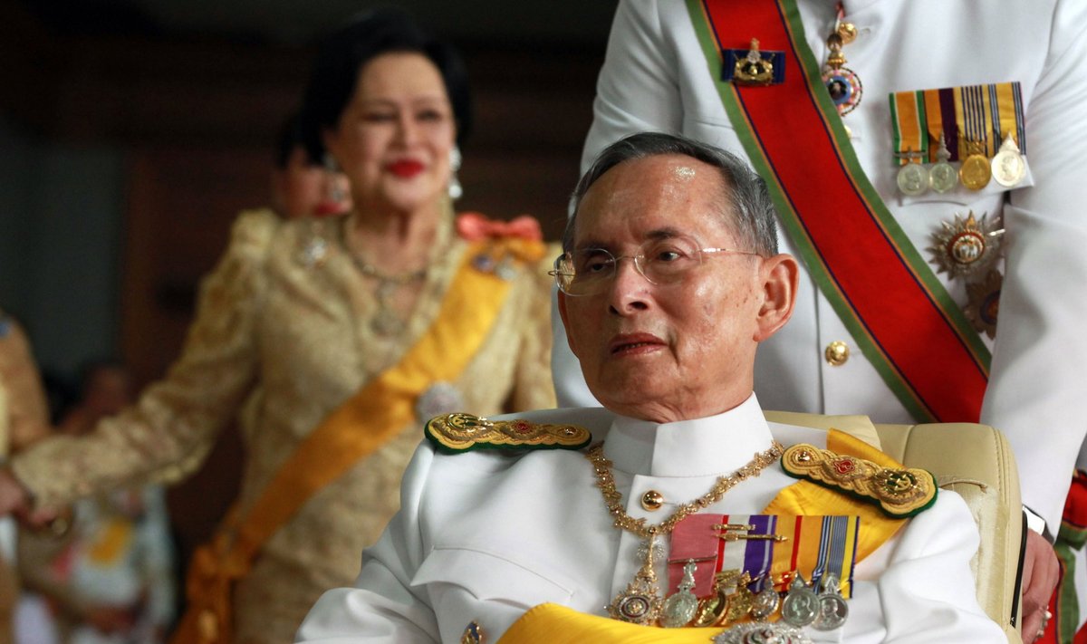 Tailando karalius Bhumibolas Adulyadejas
