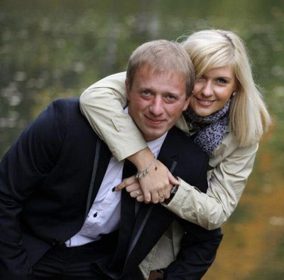 Julija Dzingienė su vyru