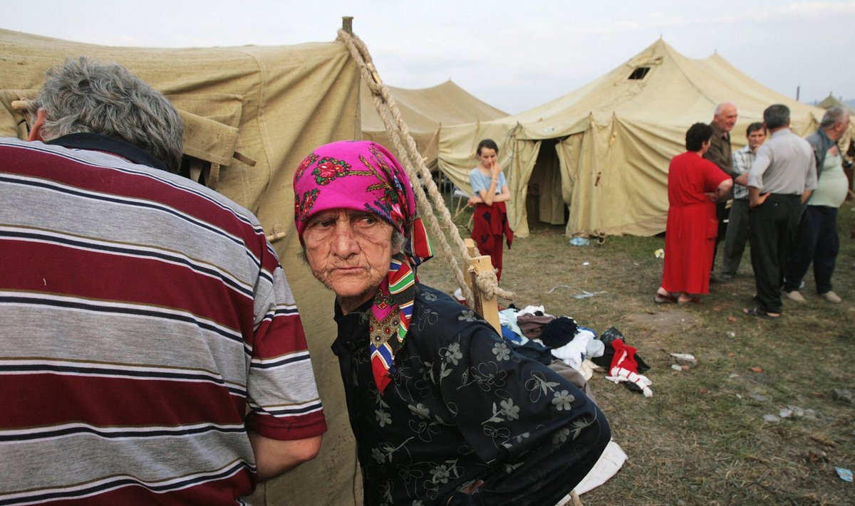 Osetinų pabėgelių stovykla