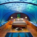Maldyvuose - povandeninis viešbučio kambarys jaunavedžiams