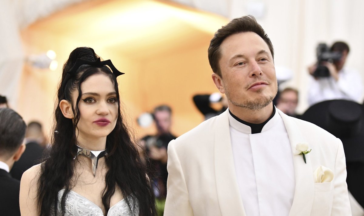 Elon Musk ir Grimes