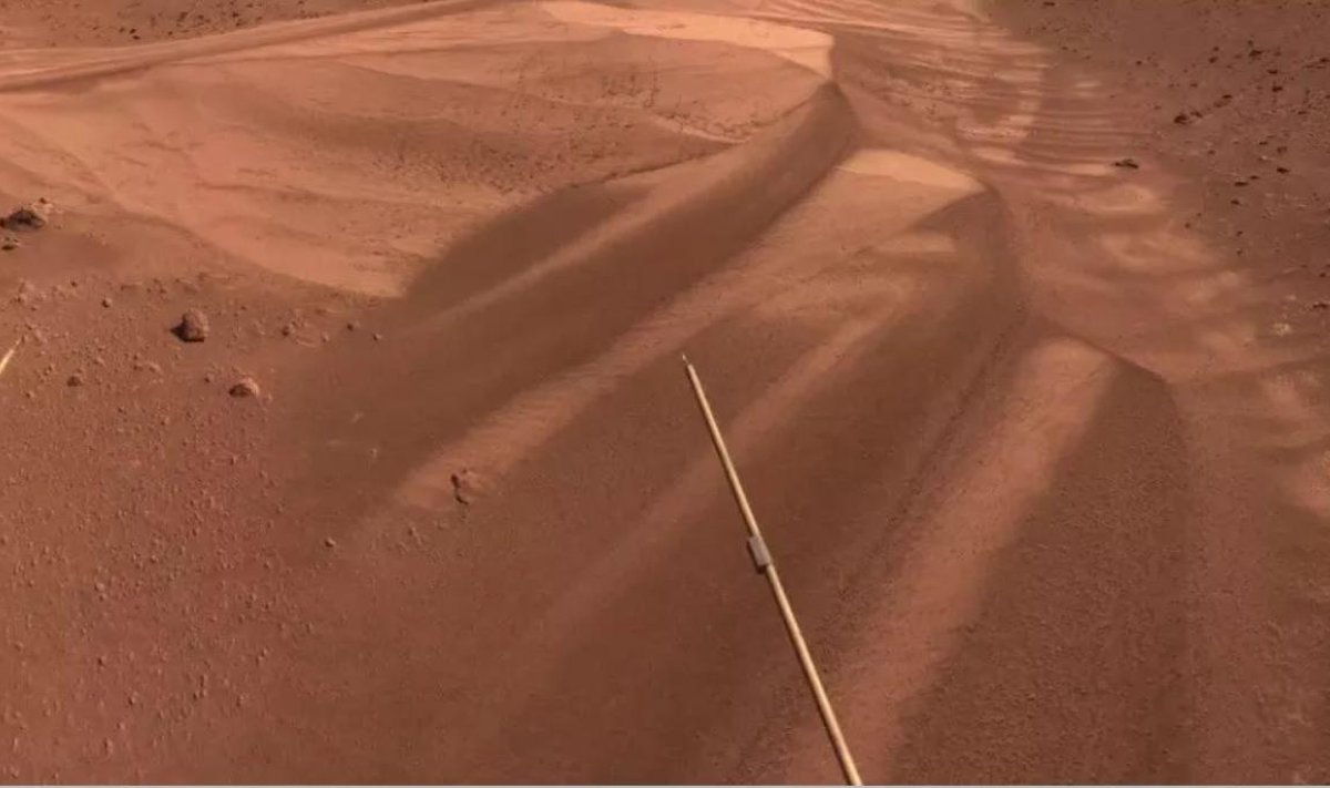 Marso uolienų nuosėdos. CNSA/PEC nuotr.