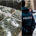 Kauno policija praneša apie konfiskuotą didelį kanapių kiekį ir sulaikytus įtariamuosius, bet operacijos aplinkybių – neatskleidžia