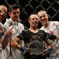Lietuvių kilmės kovotoja šokiravo MMA pasaulį: nokautavo lenkę ir apsijuosė čempionės diržu