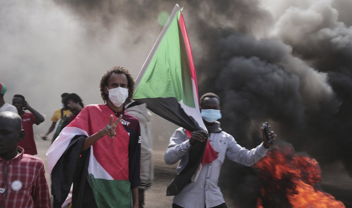 Protestai Sudane