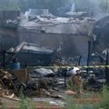 Pakistane kariniam lėktuvui nukritus gyvenvietėje žuvo 17 žmonių
