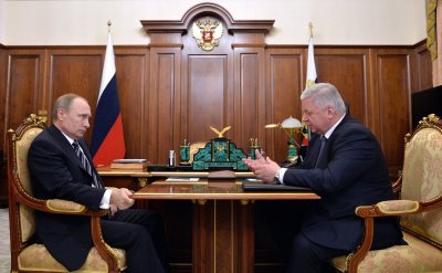 V. Putinas ir M. Šmakovas