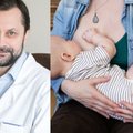 Vaikų gastroenterologas Vaidotas Urbonas ragina nepulti į kraštutinumus: mamos pienas nėra supermaistas