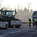 Vokietijoje tęsiasi masiniai ūkininkų protestai: blokavo greitkelius
