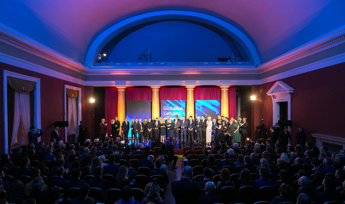 Global Lithuania Leaders Awards 2018 ceremony in Vilnius