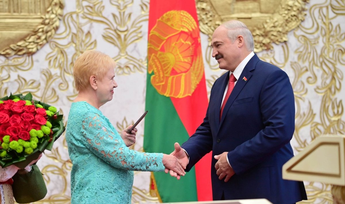 Aliaksandras Lukašenka, Lidija Jermošina