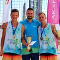 Lietuvos paplūdimio tinklininkai nugalėjo pasaulio čempionato prizininkus