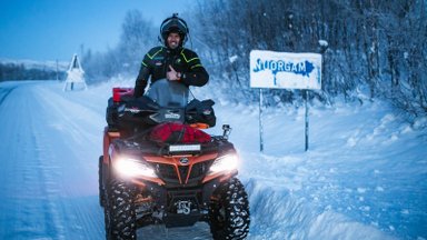 „Baltic to Arctic 2“: Mieliauskas motociklu išvažiavo į šiauriausią Europos tašką Nordkapą