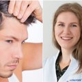 Plikti pradeda vis jaunesni vyrai: gydytoja išvardijo to priežastis ir patarė, kaip pristabdyti plaukų retėjimą