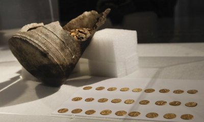 Italijoje rastas auksinių monetų lobis