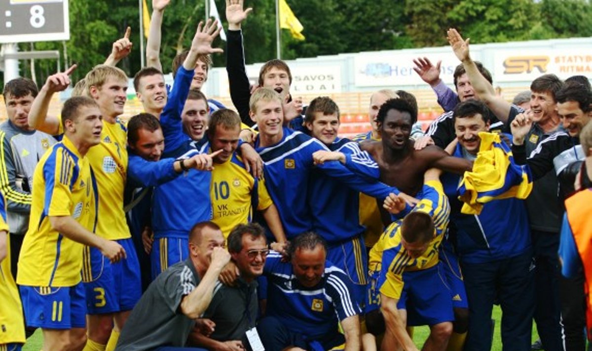 "Ventspils" futbolininkai iškovojo Baltijos taurę