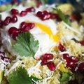 Greitos ir sočios Maroko įkvėptos salotos – kuskusas su kiaušiniu