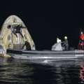 Keturi astronautai iš TKS sėkmingai nusileido netoli Floridos