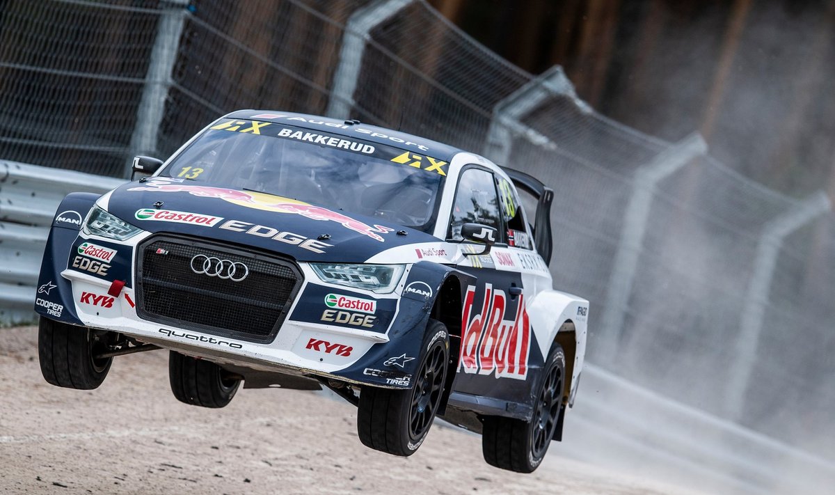 "World RX" etapas Rygoje. EKS Audi Sport nuotr.