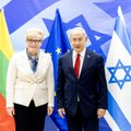 Šimonytė susitiko su Izraelio ministru pirmininku Netanyahu