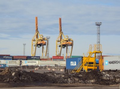 Rygos jūrų uostas, konteinerių terminalas