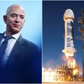 „Blue Origin“ gruodį į suborbitinį skrydį išsiųs šešis kosmoso turistus: keturi susimokėjo, du pakvietė dėl garbės