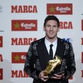 L. Messi trečią kartą apdovanotas „Auksinio batelio“ prizu