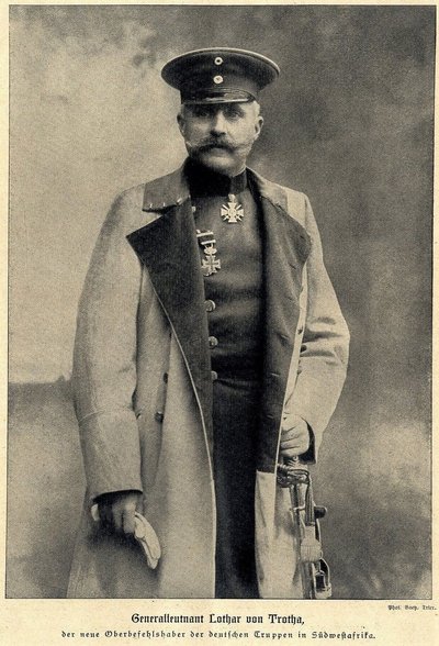 Vokietijos Pietvakarių Afrikos valdytojas Lotharas von Trotha