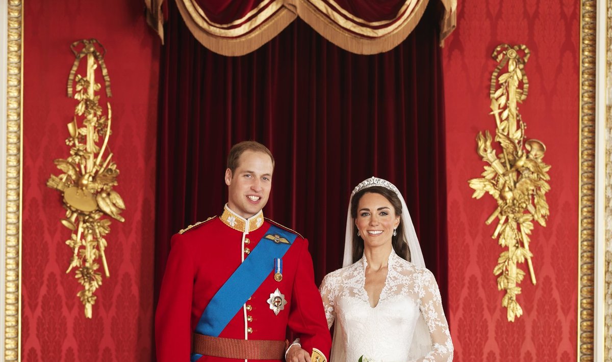Oficiiali vestuvių nuotrauka: princas Williamas ir Kate Middleton
